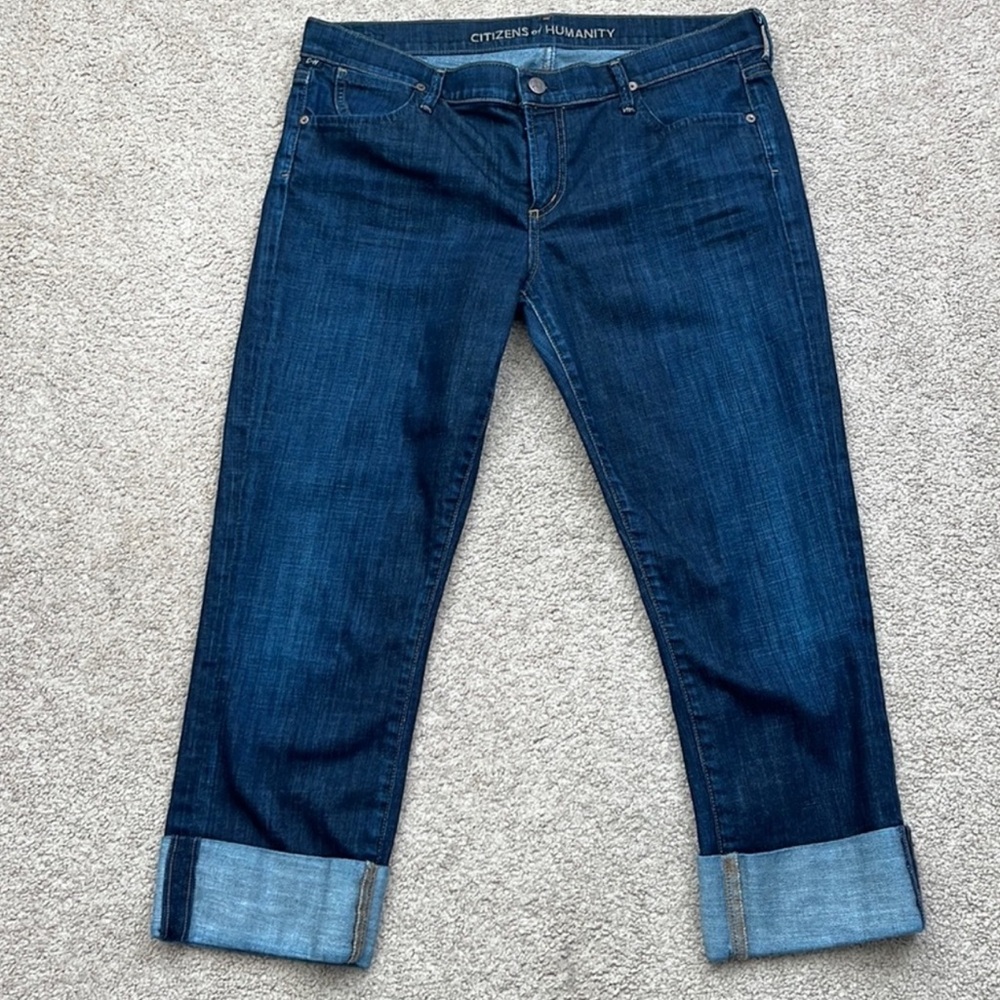 Citizens of Humanity Dani Cropped Straight Leg Jeans
